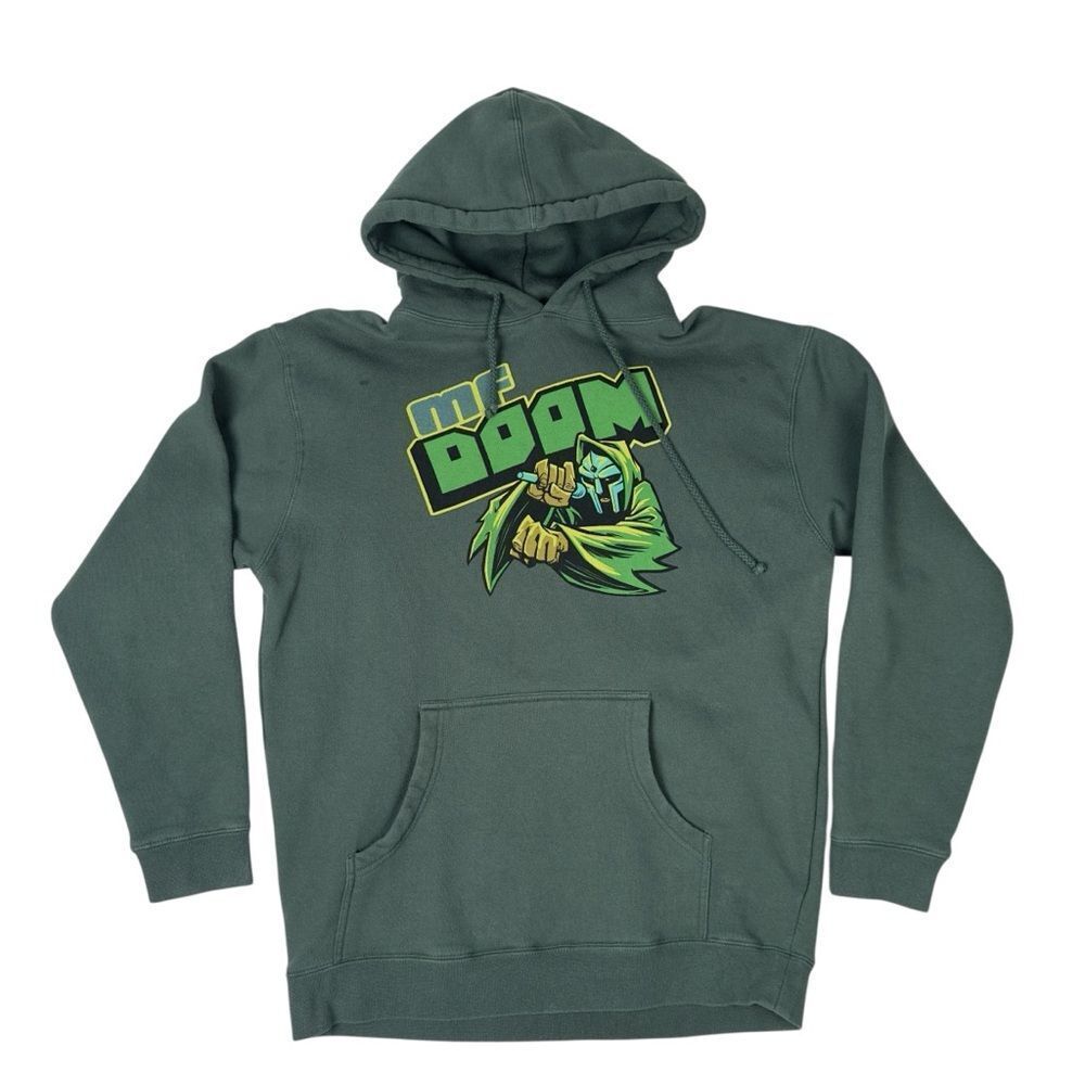 MF DOOM Gas Drawls Anti Hero Hoodie Mens M Rare Hip Hop Rhymesayers